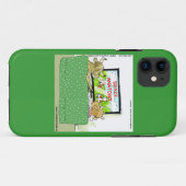 Vache TV Drôle Cartoon iPhone 5 Coque (Dos (Horizontal))