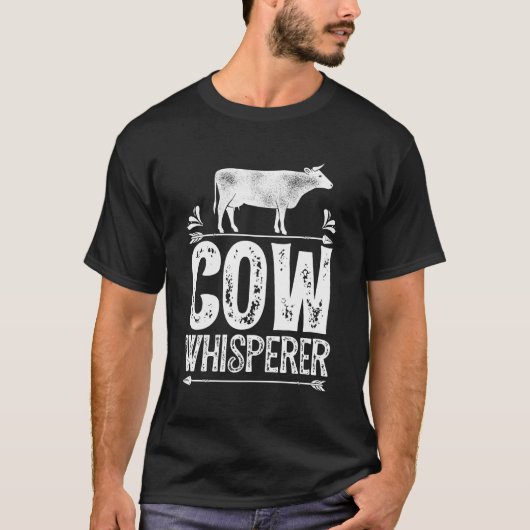 Vache Whisperer Sweat - shirt à capuche Vaches Fer (Devant)