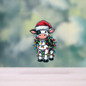 Vache Xmas tenue mignonne Père Noël Vache (Neutre)