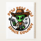 Vacher spatial drôle alien (Dos)