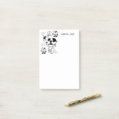 Vaches colorées avec des Post-it Notes (Sur un bureau)