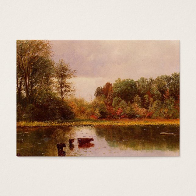 Vaches Dans Un Paysage D'Eau Albert Bierstadt (Devant)