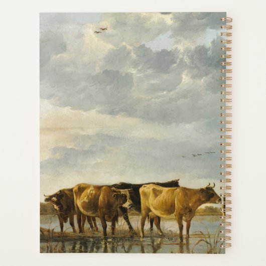 Vaches dans une rivière Aelbert Cuyp (Dos)