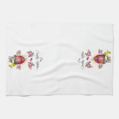 Vaches de cuisine blanc Serviette à main (Horizontal)