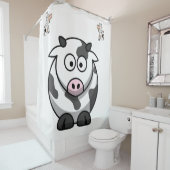 Vaches de rideau de douche (En situation)
