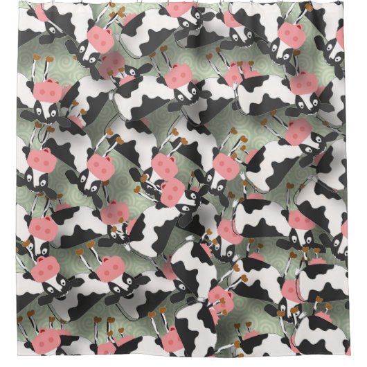 Vaches Douche rideau (Devant)