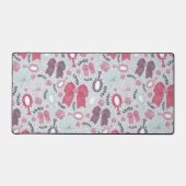 Vaches et Roses gris romantiques (Recto)