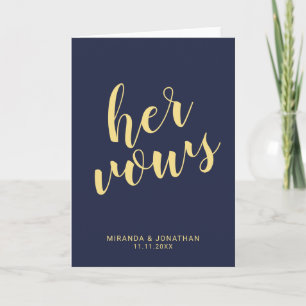 Vaches 'Her Vows' Elégantes Vaches Mariages bleu e