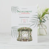 Vaches Jardin de la carte Fiançailles florale (Debout devant)