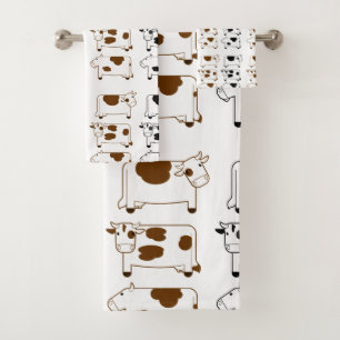 Vaches laitières mignonnes