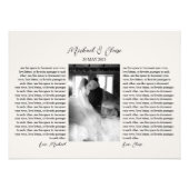 Vaches Mariages personnalisées Garde photo (Devant)