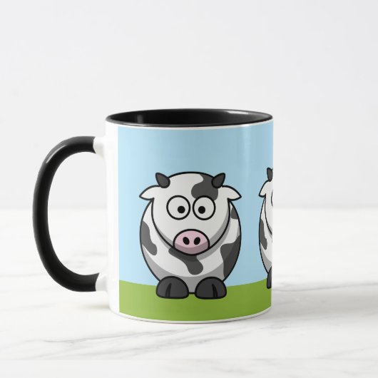 Vaches mignonnes Mug (Gauche)