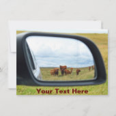 Vaches personnalisables dans la carte miroir (Devant)