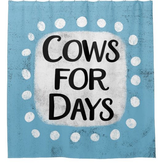 Vaches Pour Jours Douche Rideau (Devant)