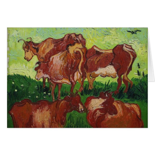 vaches Van Gogh de les (Devant horizontal)