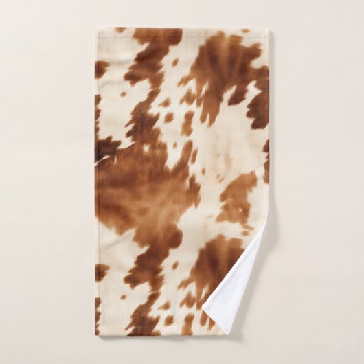 Vachette à crème Brown occidentale (Serviette à main)