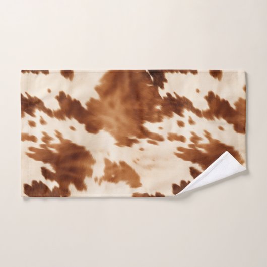 Vachette à crème Brown occidentale (Serviette à main)