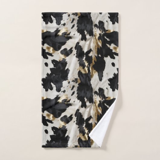 Vachette blanche noire (Serviette à main)