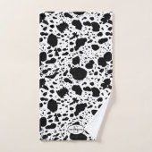 Vachette Cabine rustique Imprimer Ferme confortabl (Serviette à main)