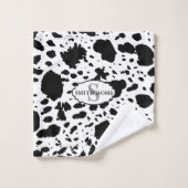 Vachette Cabine rustique Imprimer Ferme confortabl (Gant de toilette)