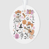 Vachette fantôme effrayant cow-boy Halloween drôle (devant)