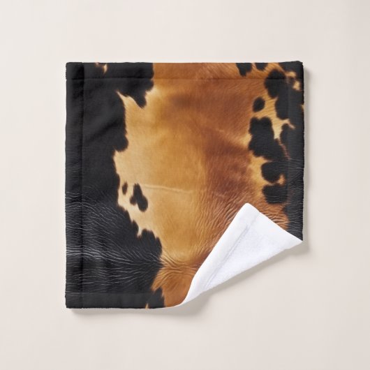 Vachette noire Brown du sud-ouest (Gant de toilette)
