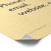 Vackdoelstelling palmbomen poster (Hoek)