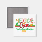 Vacking MAtching op cruiseseizoen met Mexicaanse b Magneet (Voorkant / Achterkant)