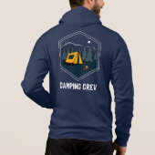 Vacking van de Familie van de Camping Matching Hoodie (Achterkant)