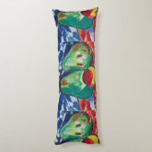 Vaclav Spala Nog leven met peren Red Blu Lichaamskussen (Achterkant (Verticaal))