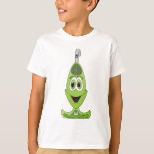 Vacuüm Cartoon Green T-shirt