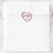 Vacuum Love Classic Round Sticker (Sac)
