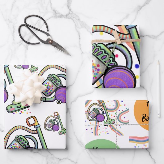 Vacuüm Partij Wrapping Papier Inpakpapier Vel (Voorkant)