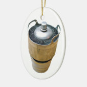 Vacuümbuis met hoog vermogen keramisch ornament (Links)