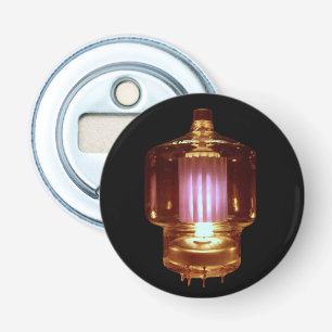 Vacuümbuis voor gloeiende zender button flesopener