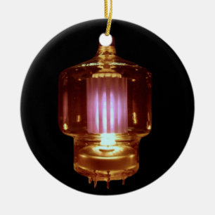 Vacuümbuis voor gloeiende zender keramisch ornament