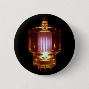Vacuümbuis voor gloeiende zender ronde button 5,7 cm