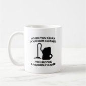 Vacuümreiniger Koffiemok (Links)