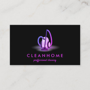 Vacuümreiniger Neon Visitekaartje