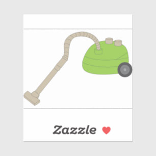 Vacuümreiniger Sticker