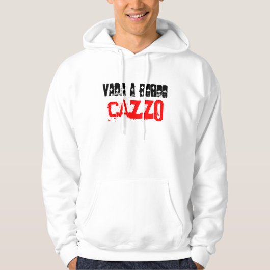 "Vada a Bordo, Cazzo!" Hoodie (Voorkant)
