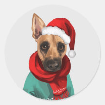 Vaden Jones Kerst Kaart Envelop Seal Stickers