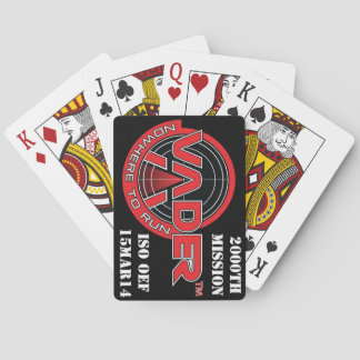 VADER 2000th Mission Decks Pokerkaarten