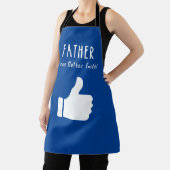 Vader a true Moeder F*cker Funny Vaderdag Schort (Insitu)