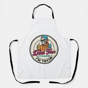 Vader Belasting Skelet Fast Food Humor T-shirt Ont Schort