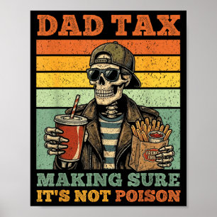 Vader belasting zorgt ervoor dat het niet grappig poster