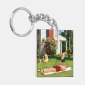 Vader bezoedelen sleutelhanger (Voorkant Links)