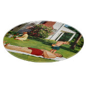 Vader bezoedelen snijplank (Hoek)