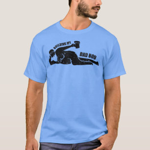 Vader Bod Beer Drinker Vaderdag Funny D T-shirt