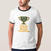 Vader Bod Kampioen - Flexing Vaderschap T-shirt (Voorkant)